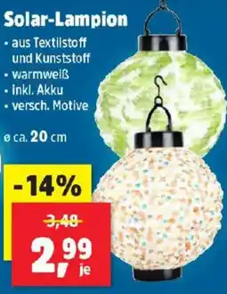 Thomas Philipps Solar-Lampion Angebot