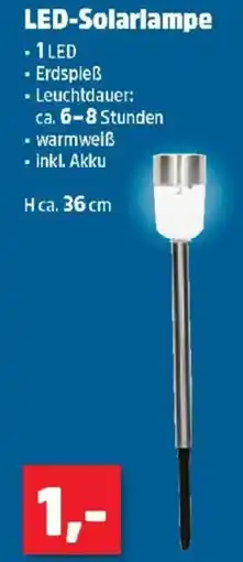 Thomas Philipps LED-Solarlampe Angebot