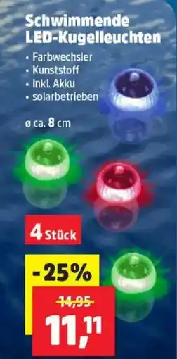 Thomas Philipps Schwimmende LED-Kugelleuchten Angebot