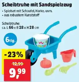 Thomas Philipps Scheibtruhe mit Sandspielzeug Angebot
