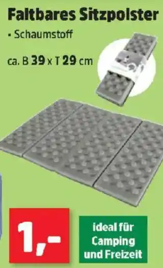 Thomas Philipps Faltbares Sitzpolster Angebot