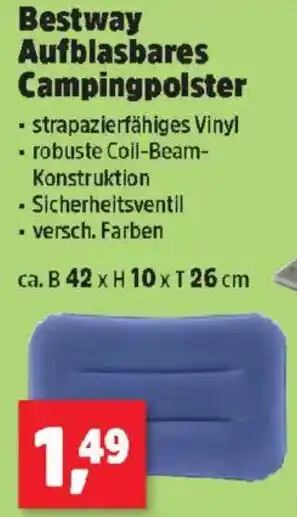 Thomas Philipps Bestway Aufblasbares Campingpolster Angebot