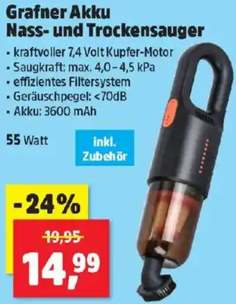 Thomas Philipps Grafner Akku Nass und Trockensauger Angebot