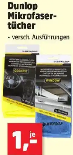 Thomas Philipps Dunlop Mikrofasertücher Angebot