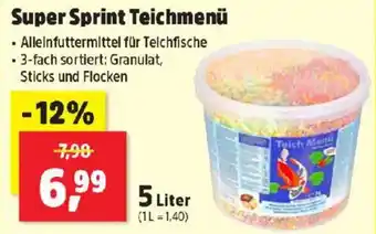 Thomas Philipps Super Sprint Teichmenü Angebot