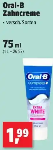 Thomas Philipps Oral-B Zahncreme Angebot