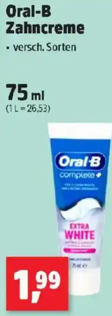 Thomas Philipps Oral-B Zahncreme Angebot