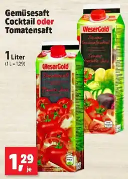 Thomas Philipps Gemüsesaft Cocktail oder Tomatensaft Angebot