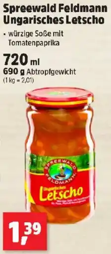 Thomas Philipps Spreewald Feldmann Spreewald Ungarisches Letscho Angebot