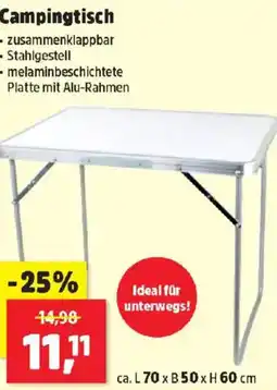 Thomas Philipps Campingtisch Angebot
