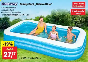 Thomas Philipps Family Pool Deluxe Blue Angebot