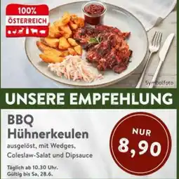 Interspar BBQ Hühnerkeulen Angebot