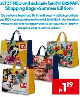 Interspar Shopping Bags Summer Edition Angebot