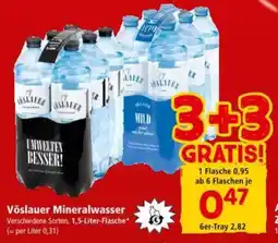 Interspar Vöslauer Mineralwasser Angebot