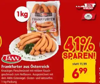 Interspar Frankfurter aus Österreich Angebot