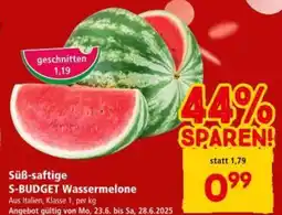 Interspar S-BUDGET Wassermelone Angebot