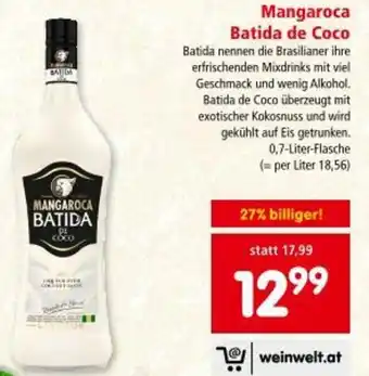 Interspar Mangaroca Batida de Coco Angebot