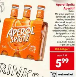 Interspar Aperol Spritz Aperitif Angebot