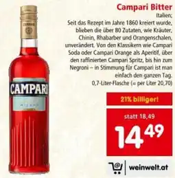 Interspar Campari Bitter Angebot