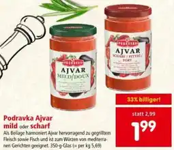 Interspar Podravka Ajvar mild oder scharf Angebot