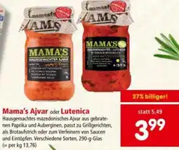 Interspar Mama's Ajvar oder Lutenica Angebot