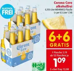 Interspar Corona Cero alkoholfrei Angebot