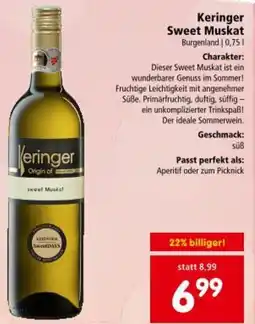 Interspar Keringer Sweet Muskat Angebot
