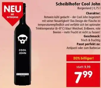Interspar Scheiblhofer Cool John Angebot