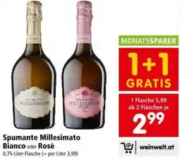 Interspar Spumante Millesimato Bianco oder Rosé Angebot
