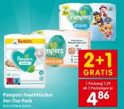 Interspar Pampers Feuchttücher Angebot