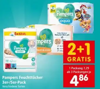 Interspar Pampers Feuchttücher Angebot