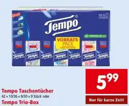 Interspar Tempo Taschentücher Angebot