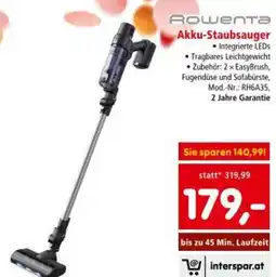 Interspar Akku Staubsauger Angebot