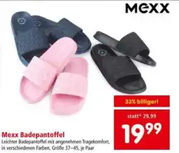 Interspar Mexx Badepantoffel Angebot