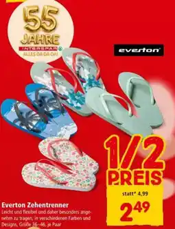 Interspar Everton Zehentrenner Angebot