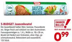 Interspar S-budget Jausenbeutel Angebot