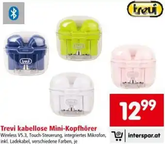 Interspar Trevi kabellose Mini Kopfhörer Angebot