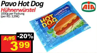 Wurstico Pavo Hot Dog Angebot