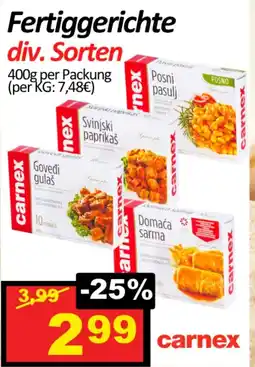 Wurstico Fertiggerichte Angebot