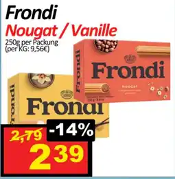 Wurstico Frondi Nougat/Vanille Angebot