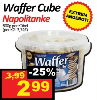 Wurstico Waffer Cube Napolitanke Angebot