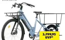 Hofer Nilox E-Bike Cargo 36V 10 AH Long-C3 Blue Angebot