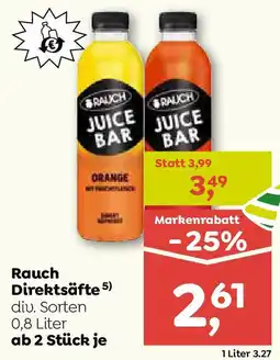 ADEG Rauch Direktsäfte Angebot
