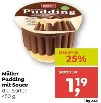 ADEG Müller Pudding mit Sauce Angebot