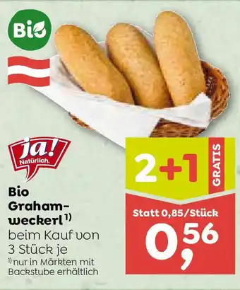 ADEG Bio Grahamwecker Angebot