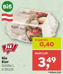 ADEG Bio Eier Angebot