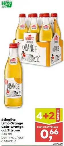 ADEG Stieglitz Limo Orange Cola-Orange od. Zitrone Angebot