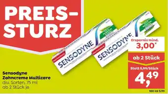 ADEG Sensodyne Zahncreme Multicare Angebot