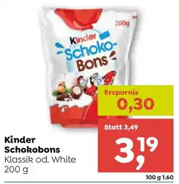 ADEG Kinder Schokobons Angebot