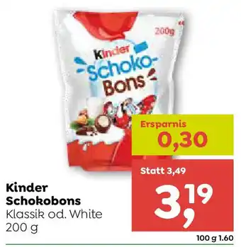 ADEG Kinder Schokobons Angebot